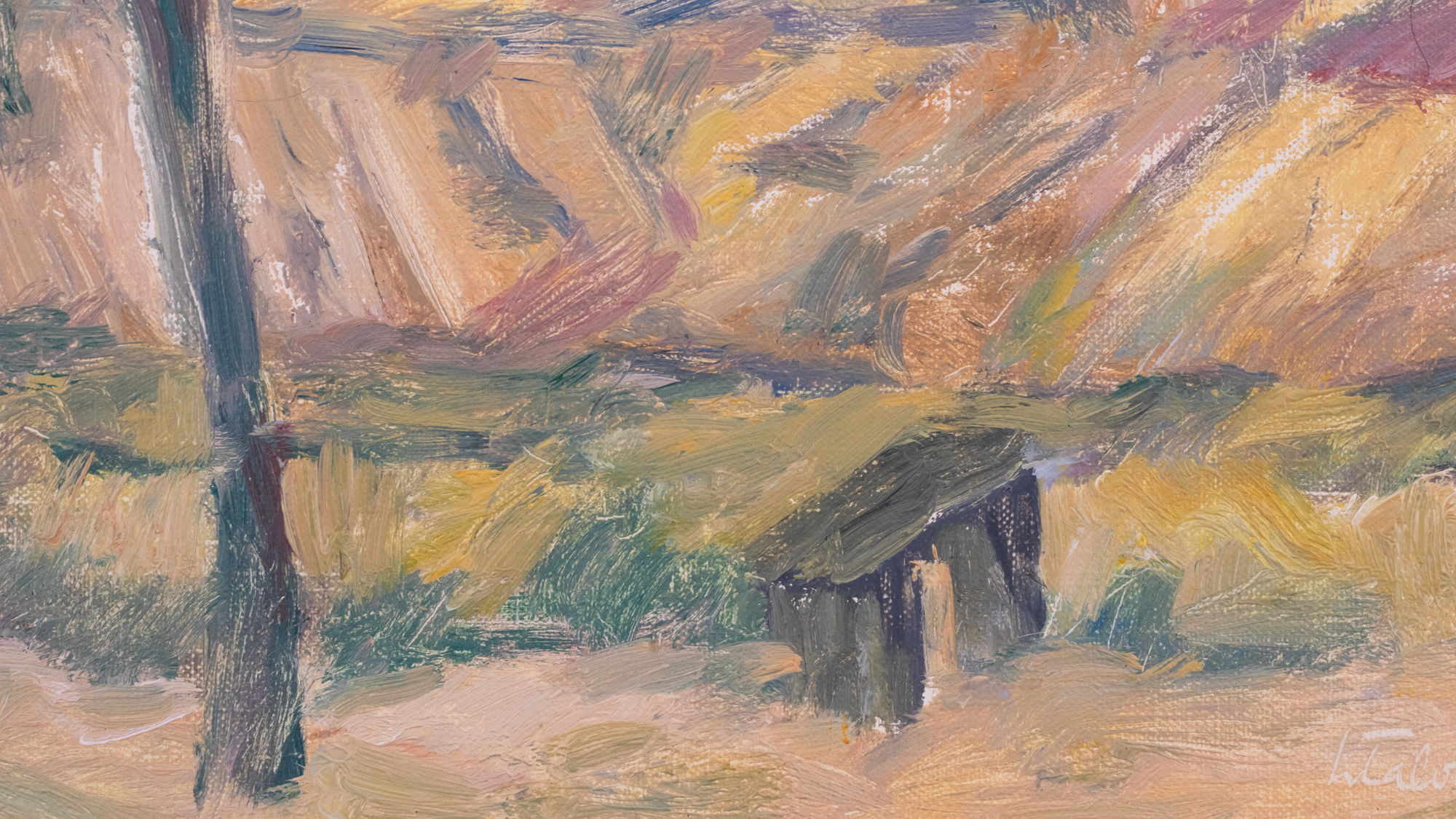 Viljandi vaade kirikutorniga