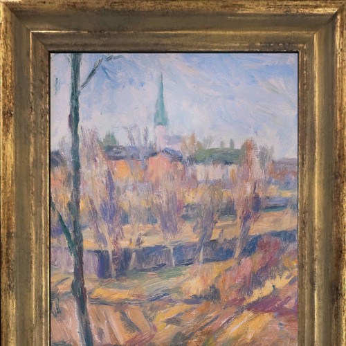 Viljandi vaade kirikutorniga