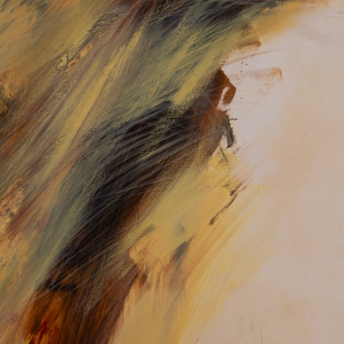 Akt kuldses valguses