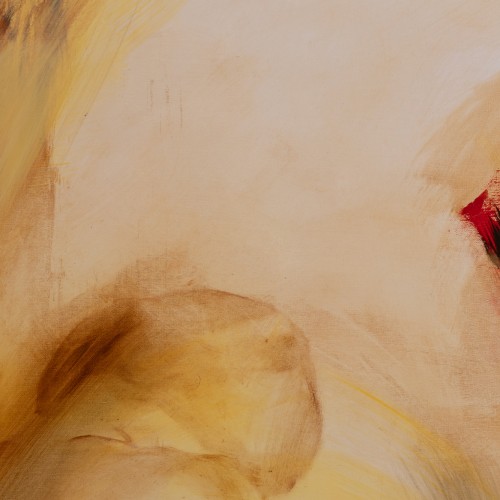 Akt kuldses valguses