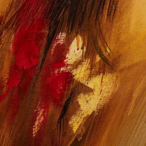 Akt kuldses valguses