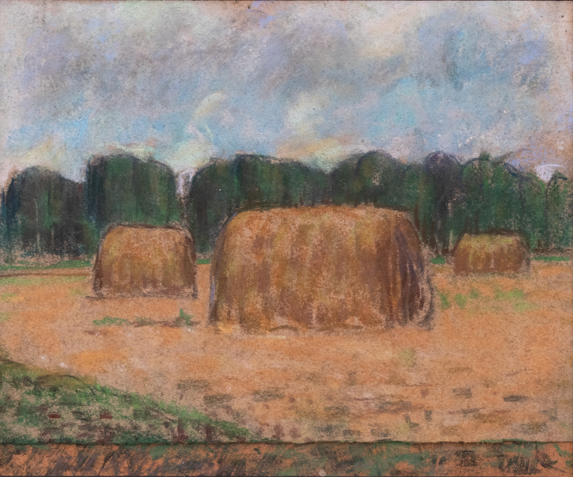 Landscape with Stacks