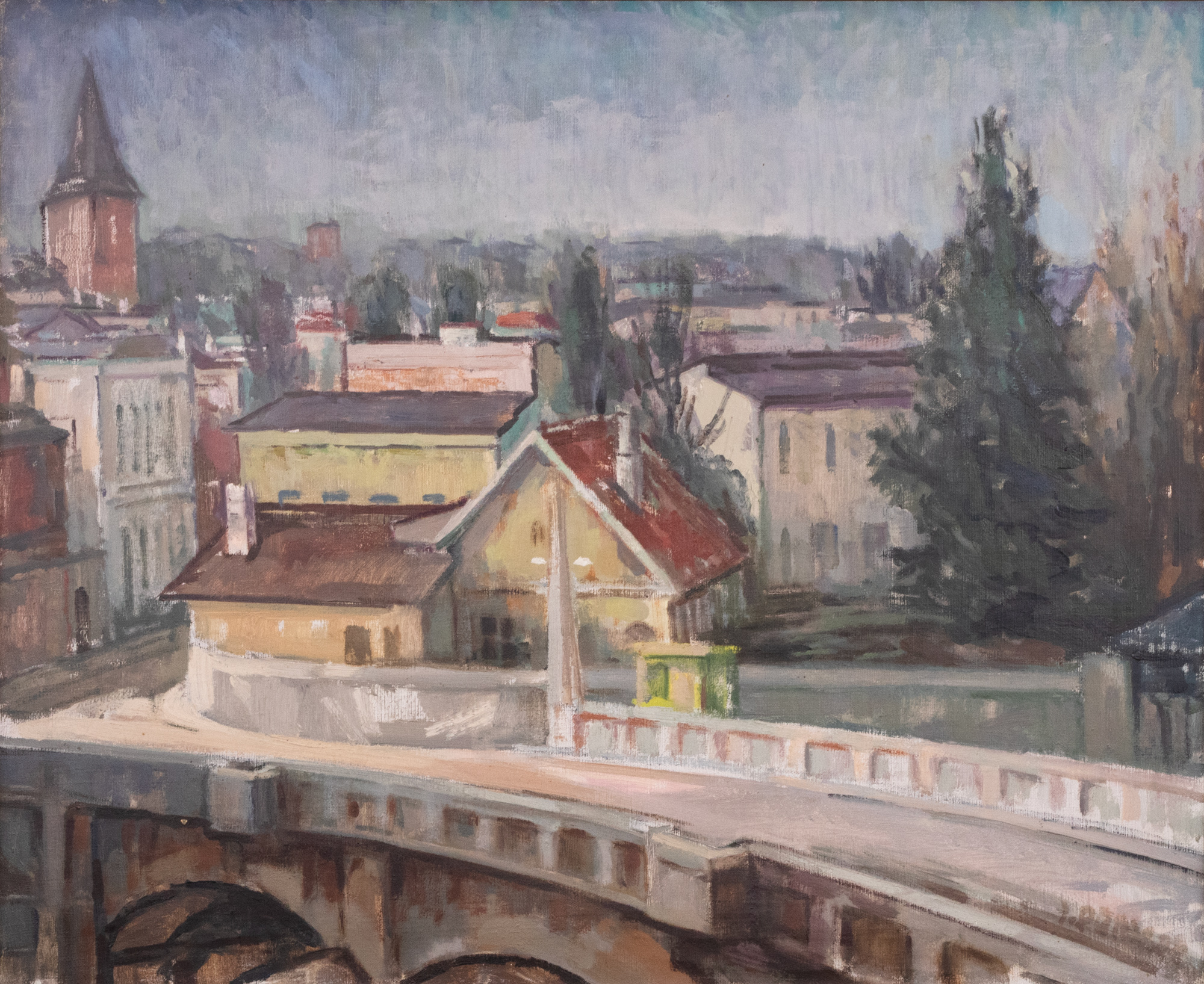 Tartu vaade sillaga