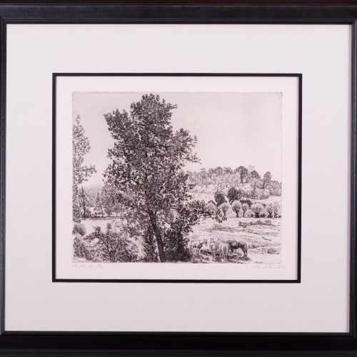 Maastik hobustega (Burgundia maastik)