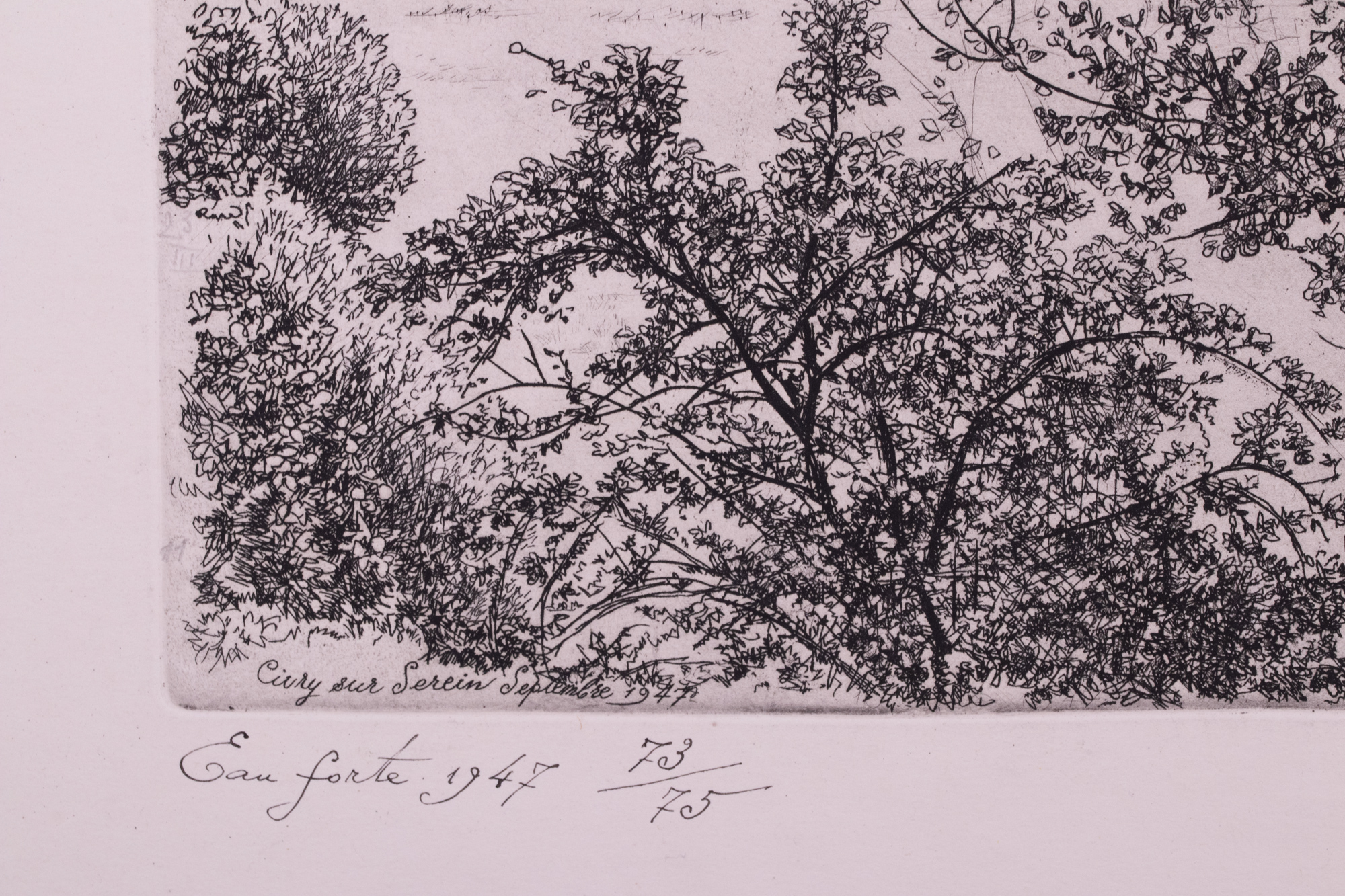 Maastik hobustega (Burgundia maastik)