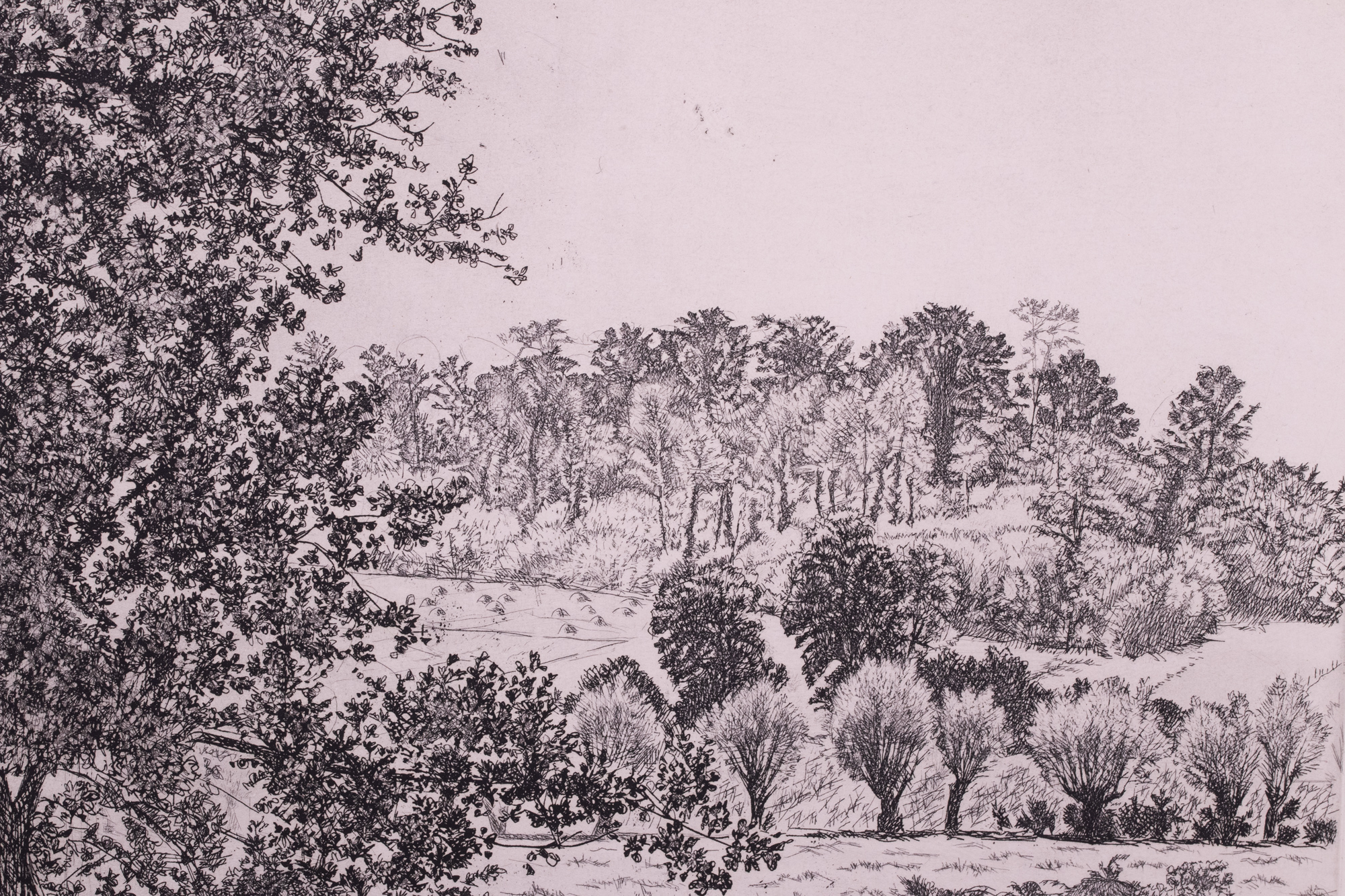 Maastik hobustega (Burgundia maastik)