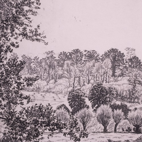 Maastik hobustega (Burgundia maastik)