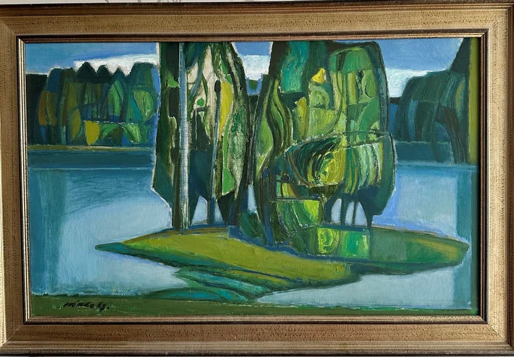 Trees in the Lake. Murati