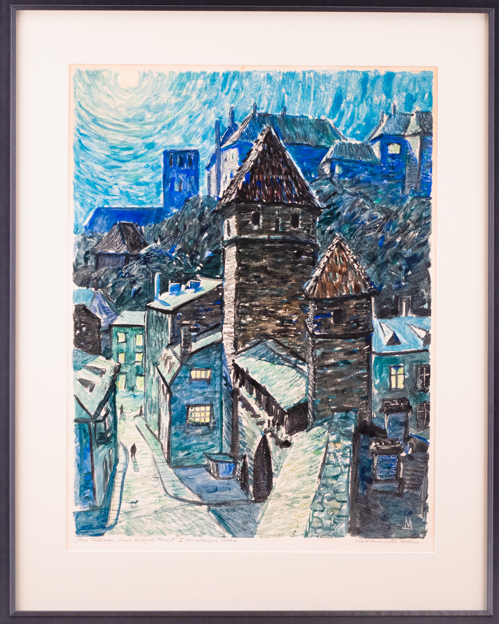 Öine Tallinn. Vaade Kuldjala tornist