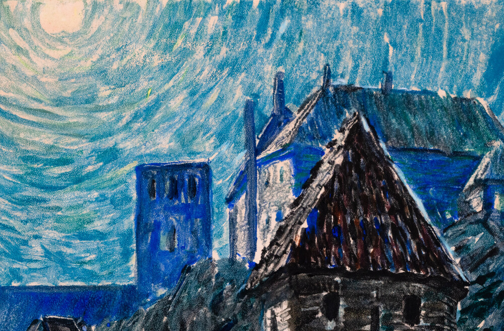 Öine Tallinn. Vaade Kuldjala tornist