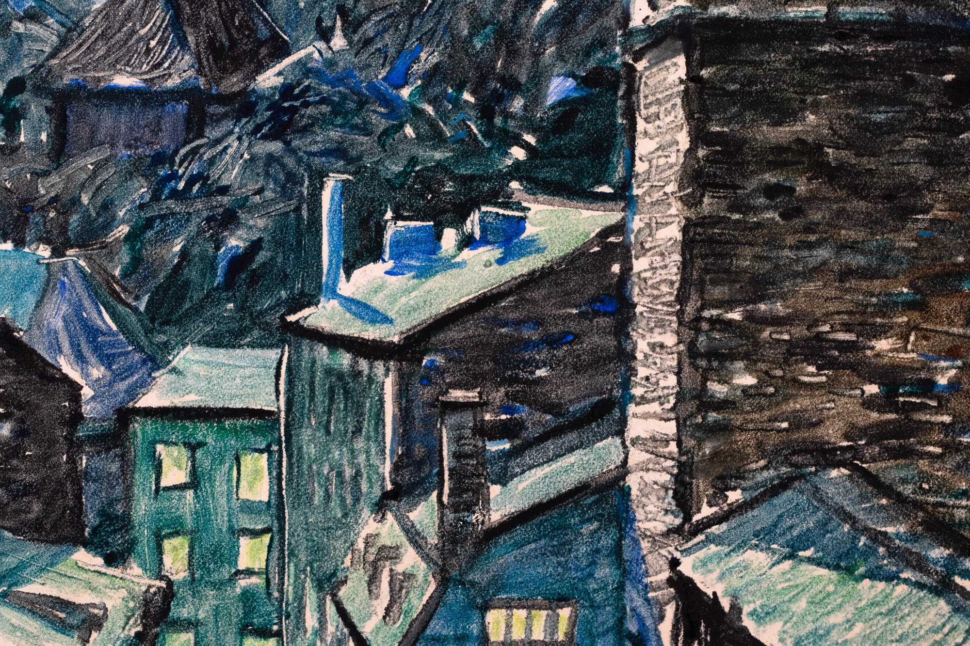 Öine Tallinn. Vaade Kuldjala tornist