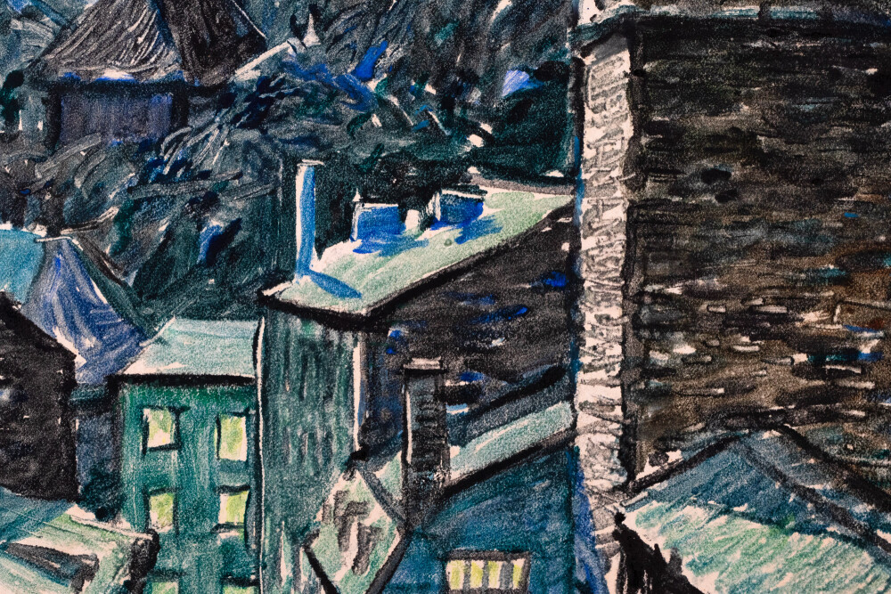 Öine Tallinn. Vaade Kuldjala tornist