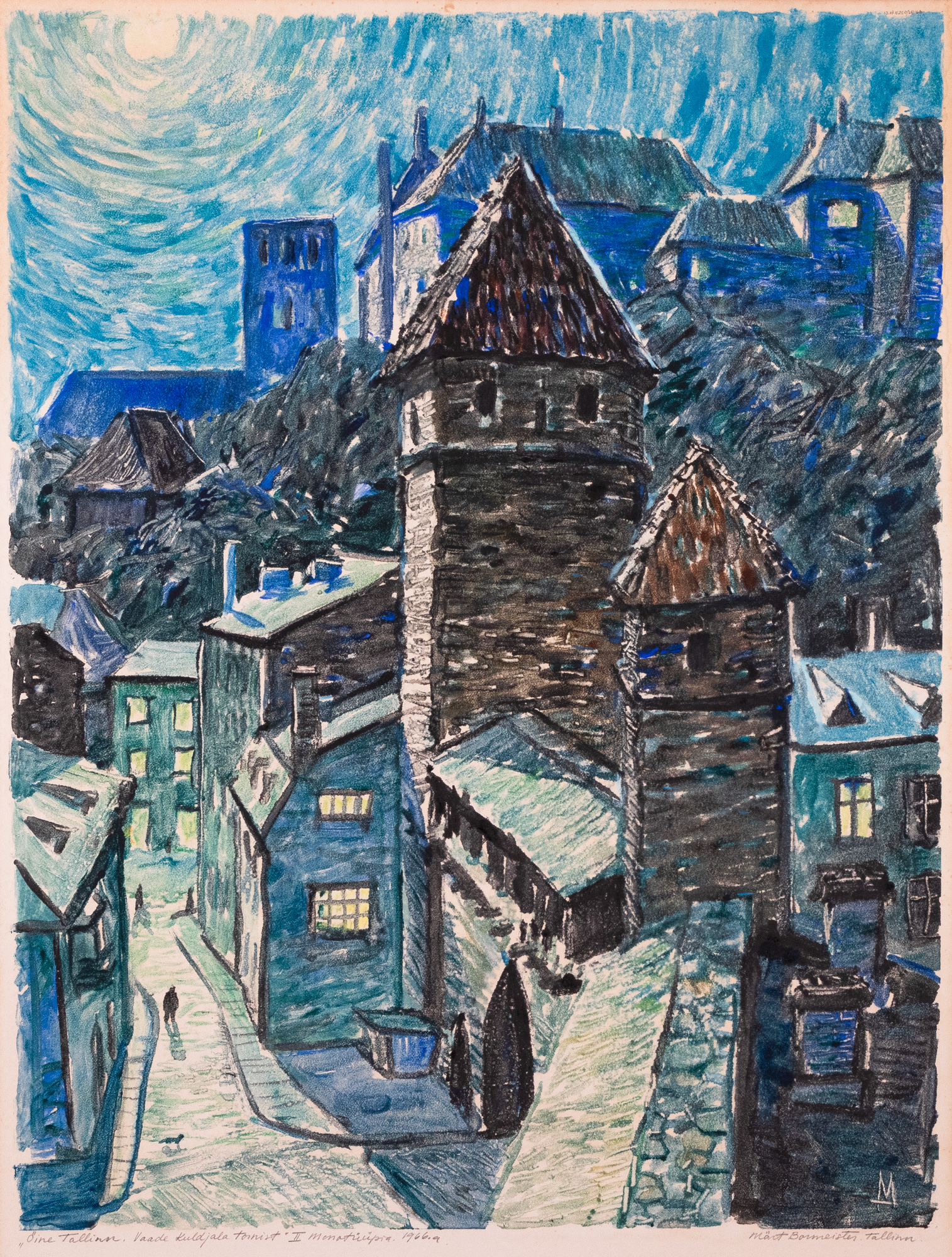 Öine Tallinn. Vaade Kuldjala tornist