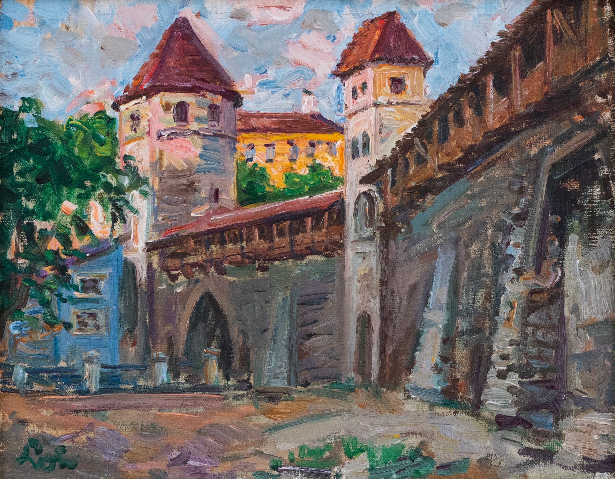 Vana Tallinn. Kloostri värav