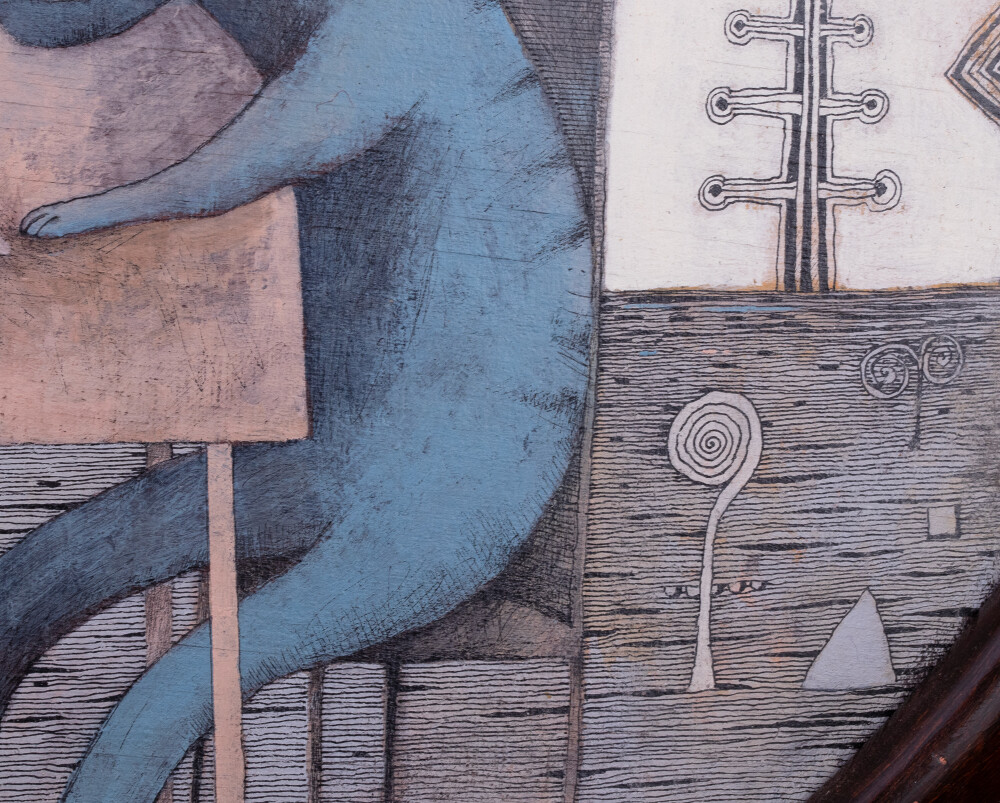 The Imp Eats Soup with a Fork. Just to Be Difficult!