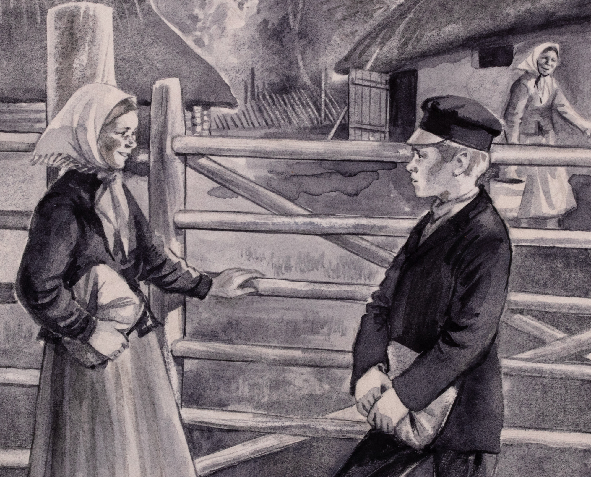 Illustratsioon O. Lutsu teosele