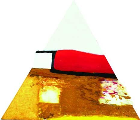 Kompositsioon kolmnurgaga.