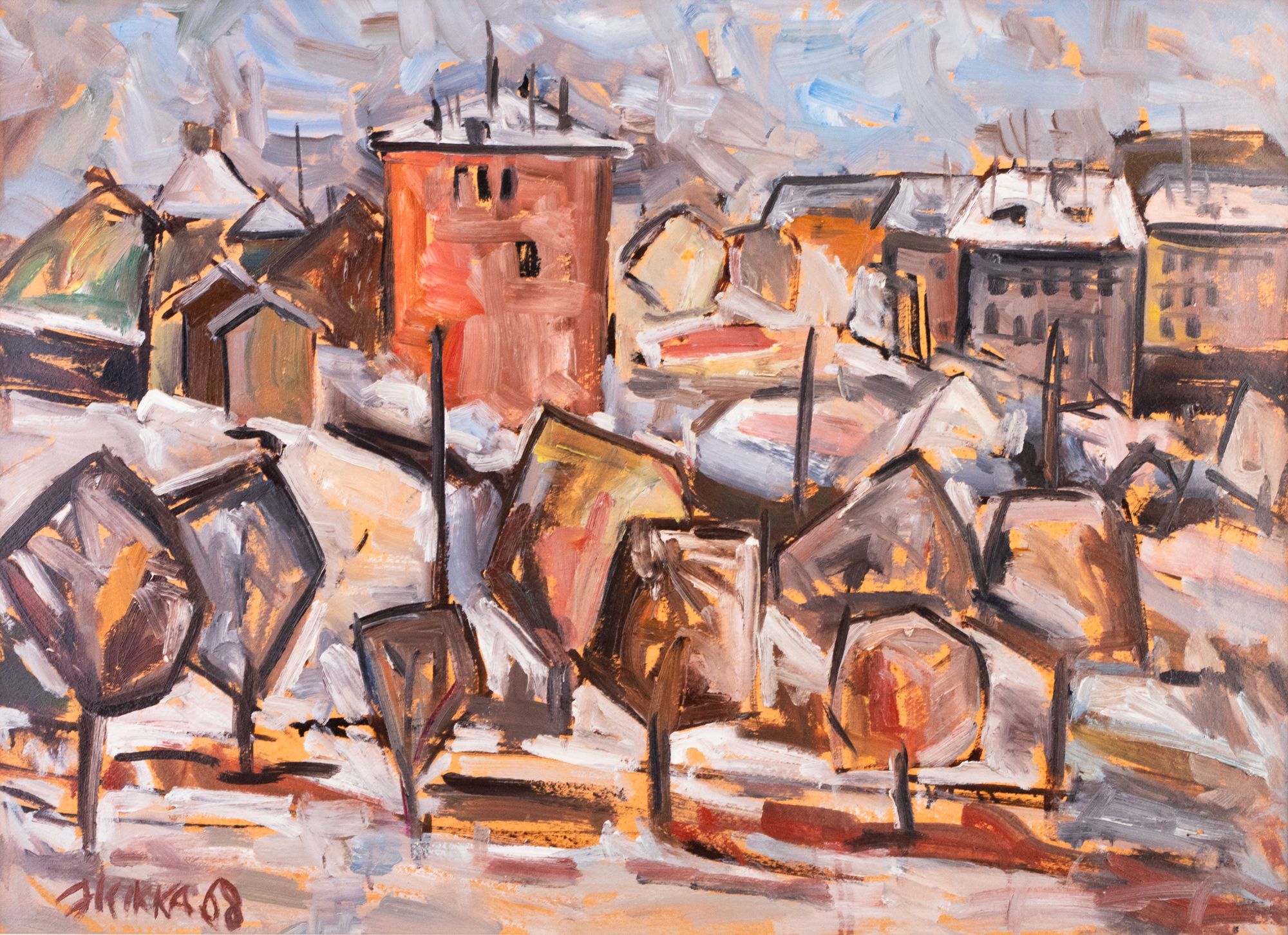 Panorama of Tartu