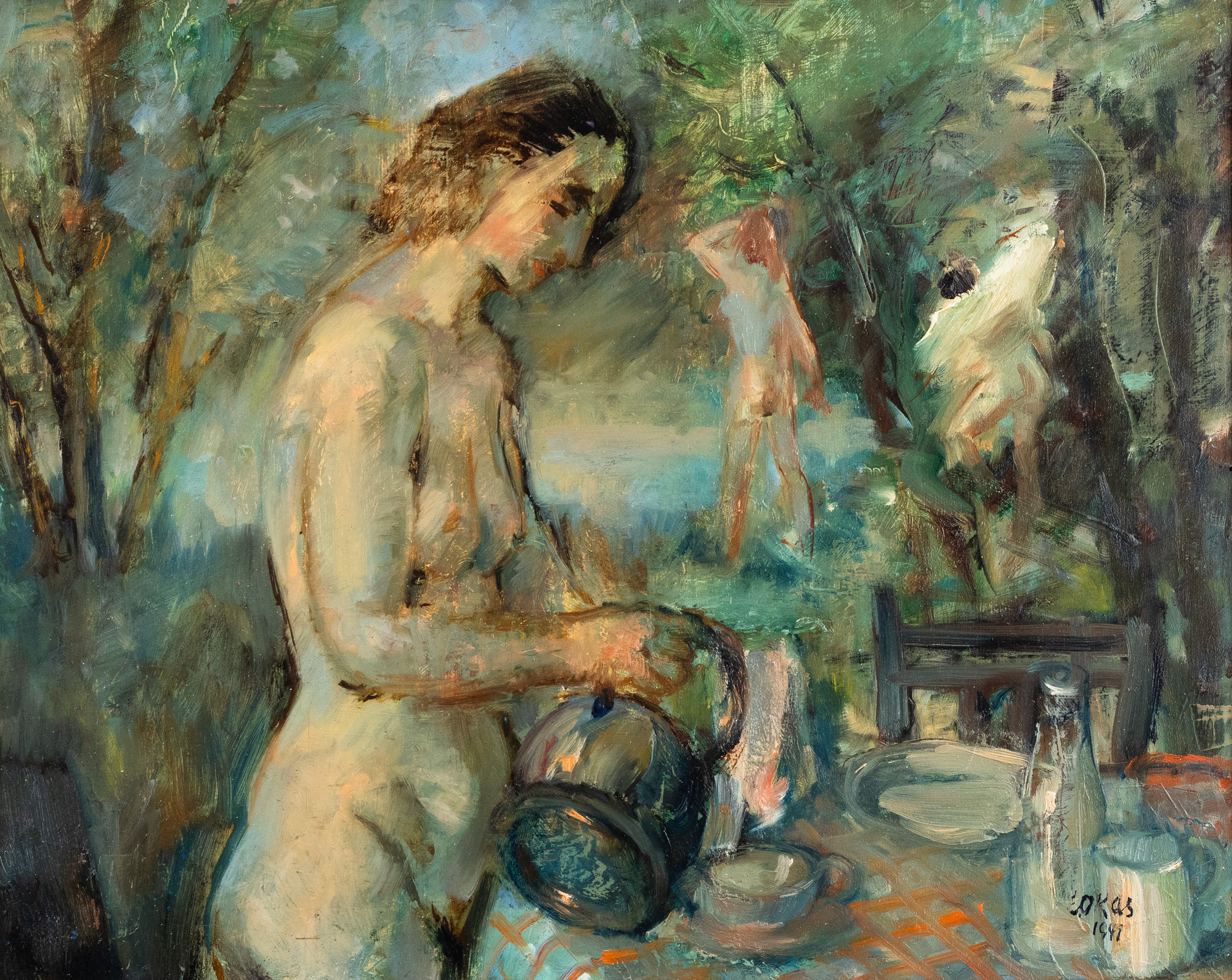 By the River