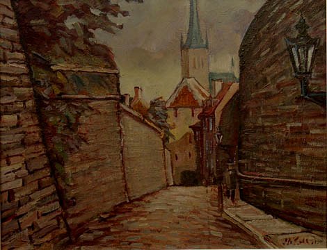 Pikk jalg Oleviste kirikuga