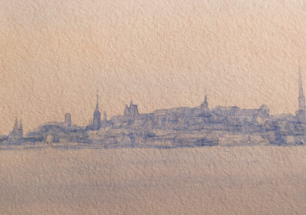 Tallinna vaade merelt