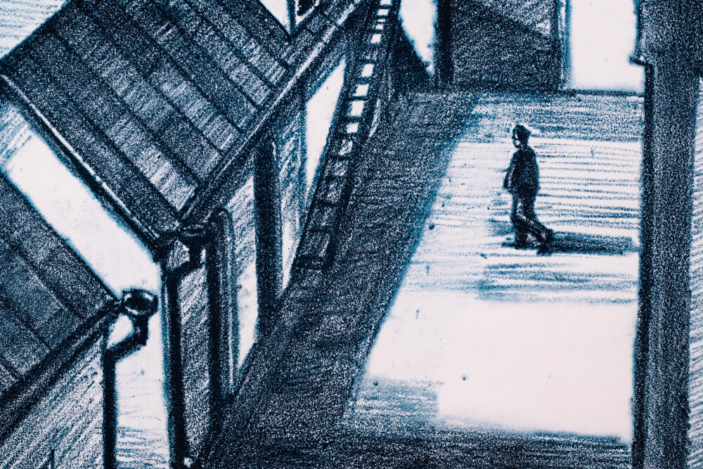 Vaade linna raamatukogust.Tartu