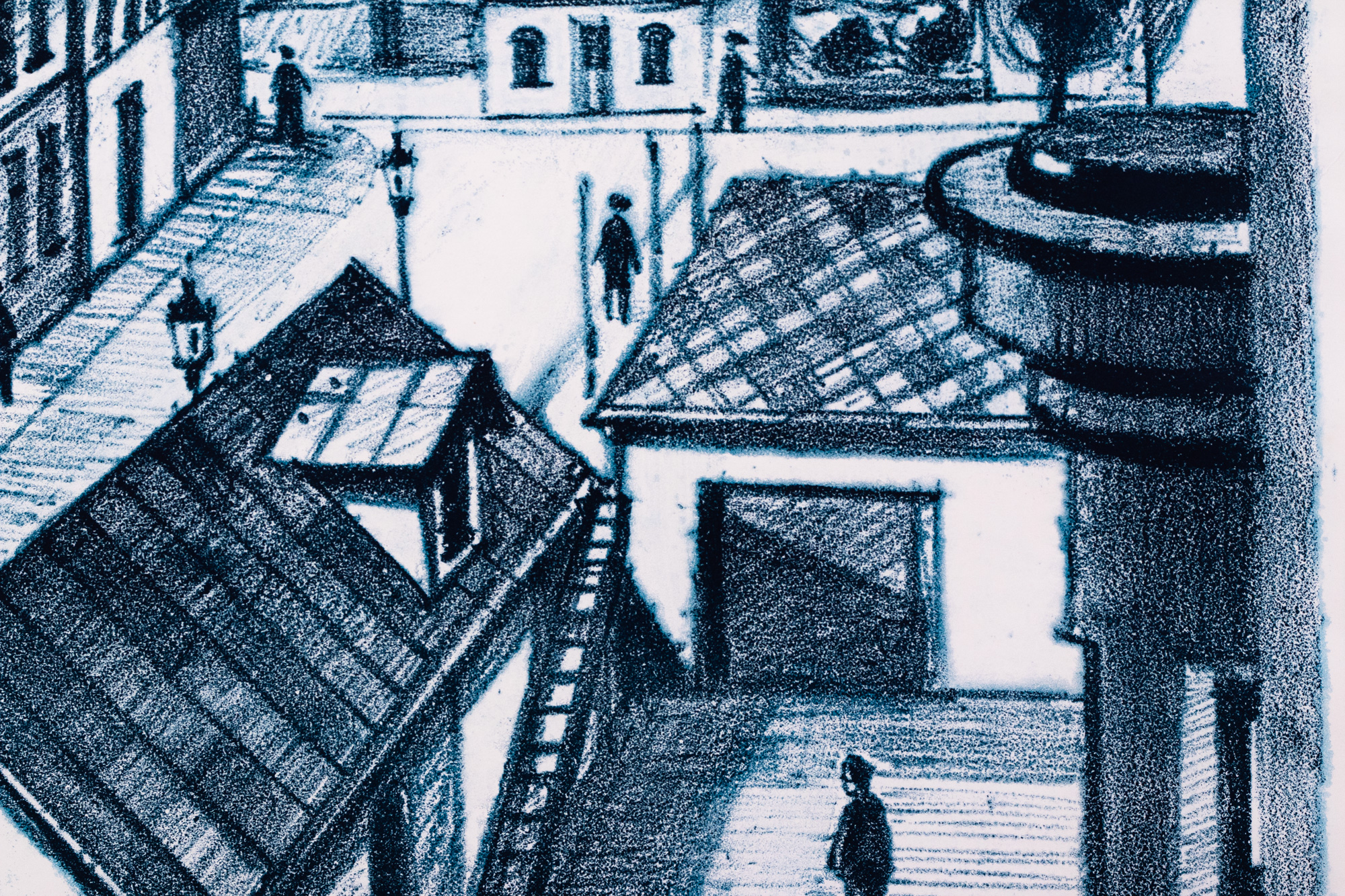 Vaade linna raamatukogust.Tartu