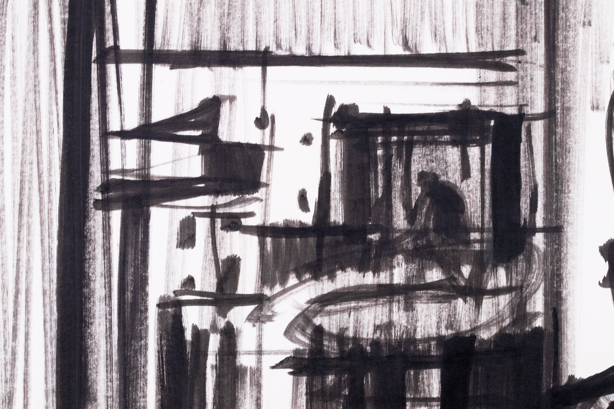 Kaks figuuri interjööris