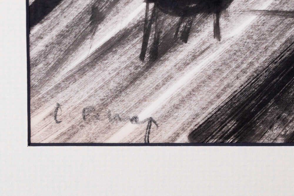 Kaks figuuri interjööris