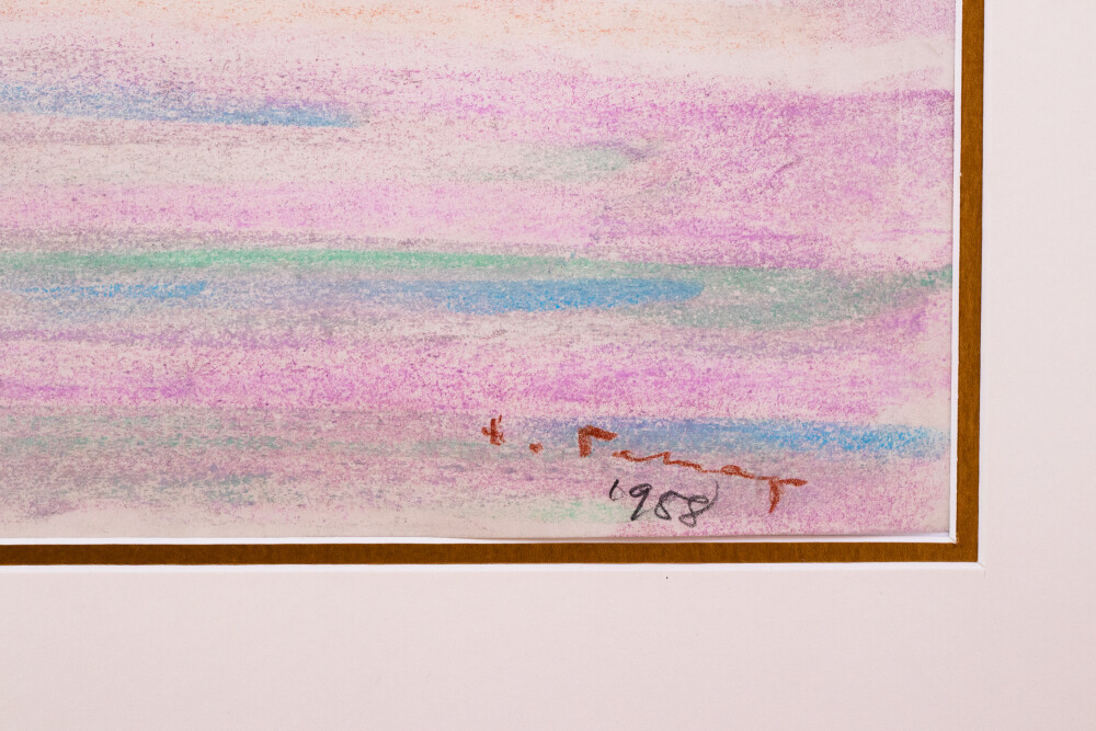 Päike jäävälja kohal