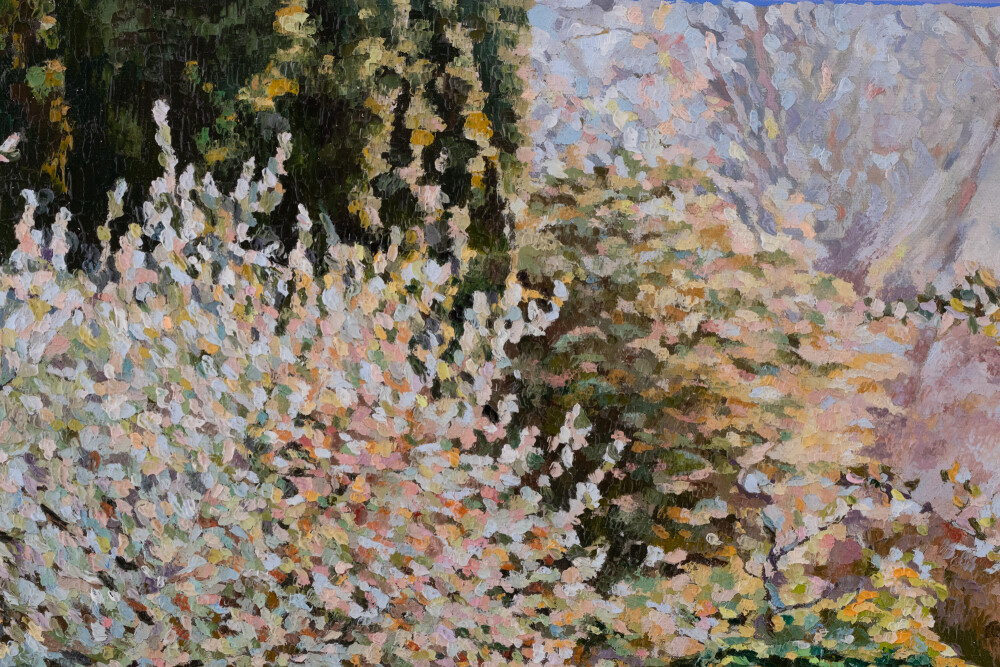 Morning in Monet Garden. Giverny, France