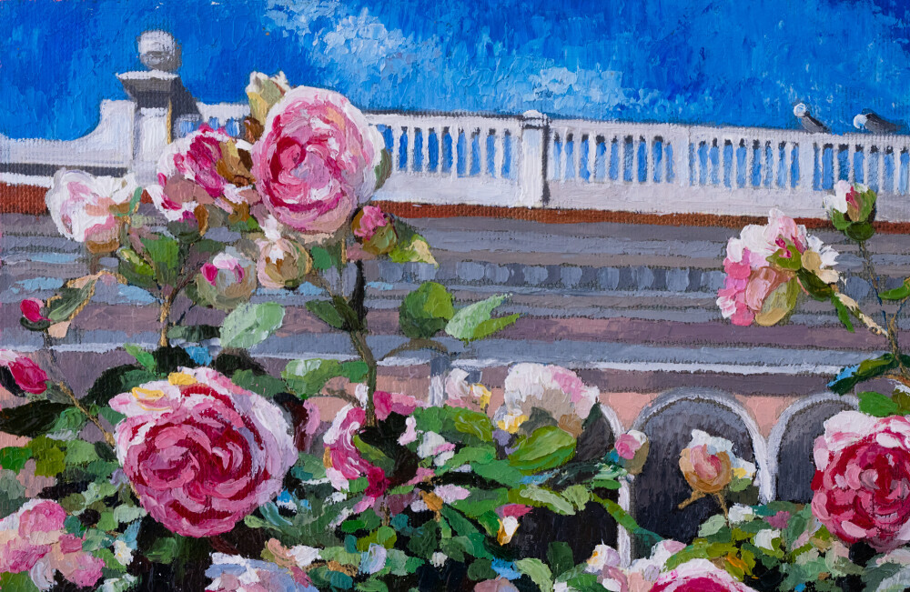 Roses in Rothschild Garden