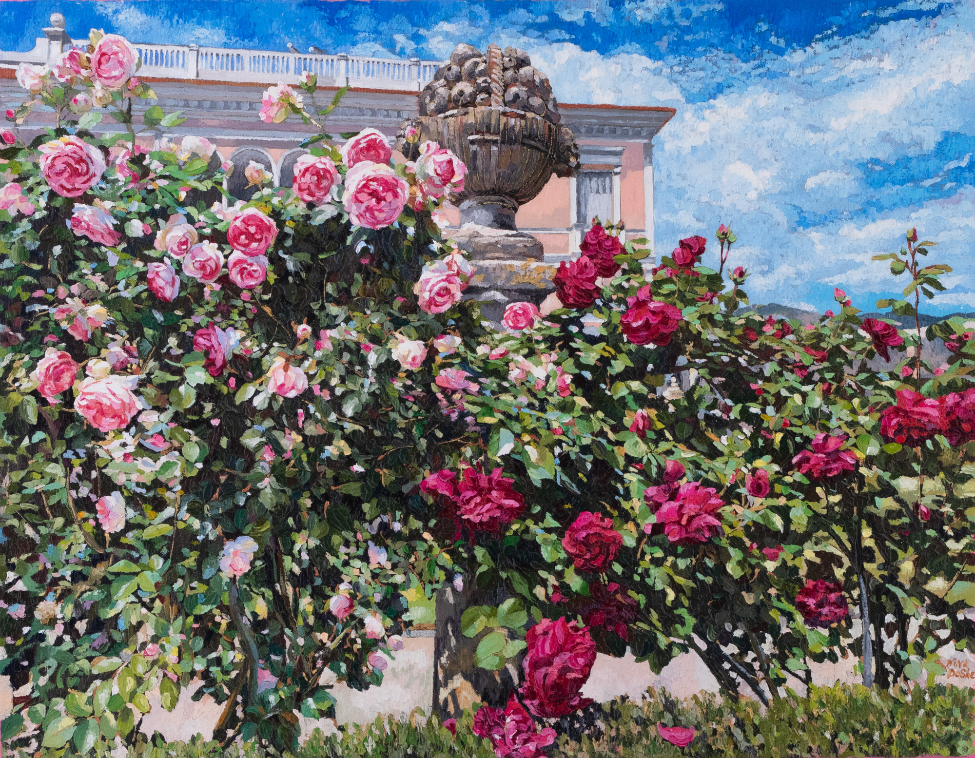 Roses in Rothschild Garden