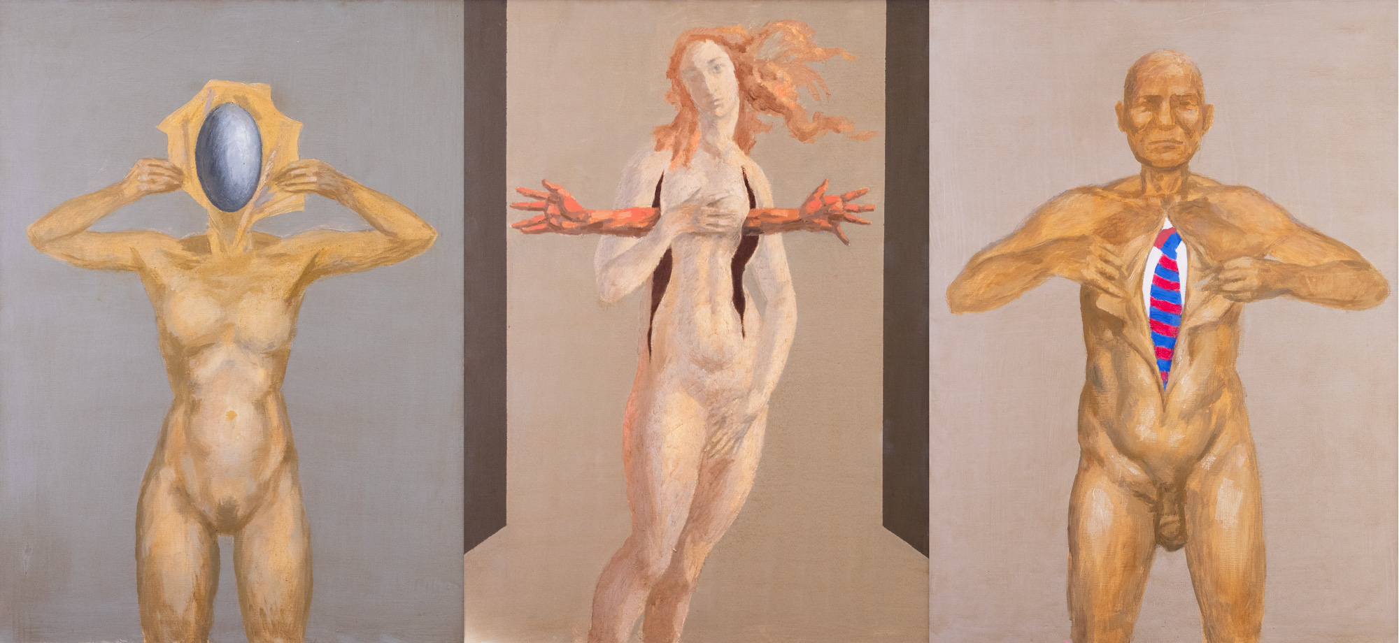 Triptych (He, She, They)