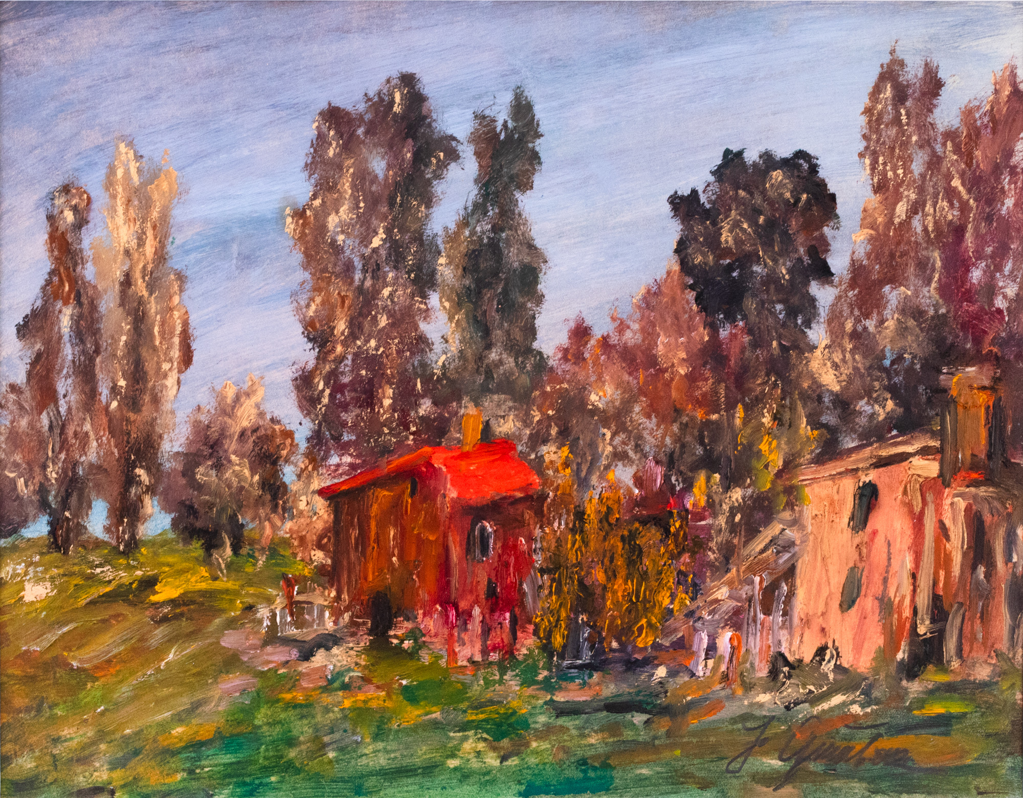 Landscape with Houses