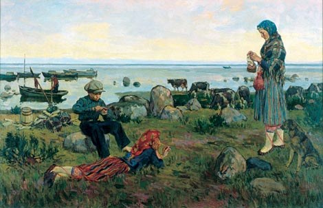 Õhtu Kihnu saarel