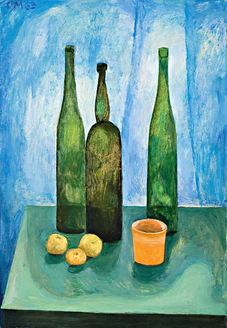 Natüürmort kolme õunaga