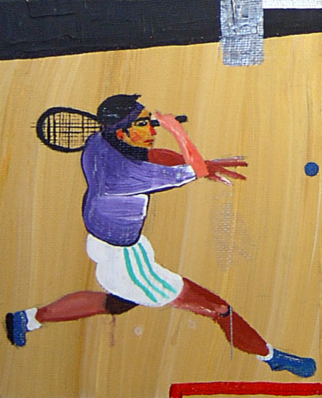 Professional squash player