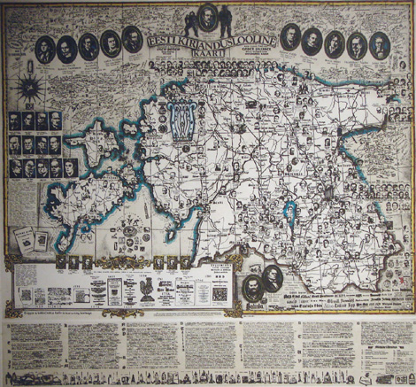 Eesti kirjanduslooline kaart