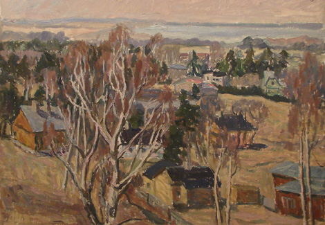 Aedlinna maastik mere ääres