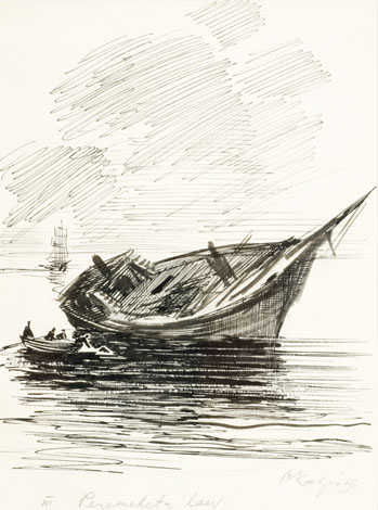 Illustratsioon "Peremeheta laev"