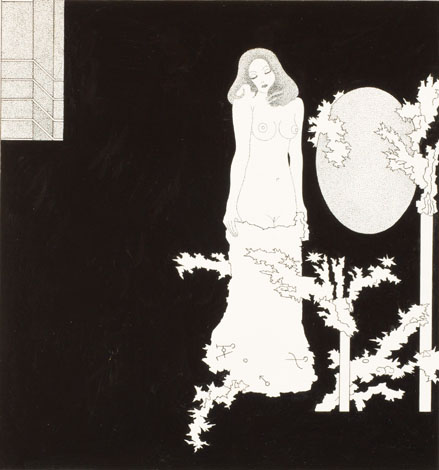 Häbelik tüdruk võtab end alasti