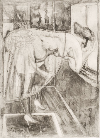 Naine aknal (Bordell)