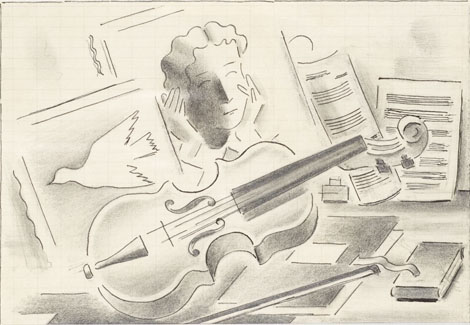 Natüürmort viiuliga