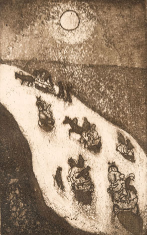 Illustratsioon "Mustlaste muinasjuttudele"