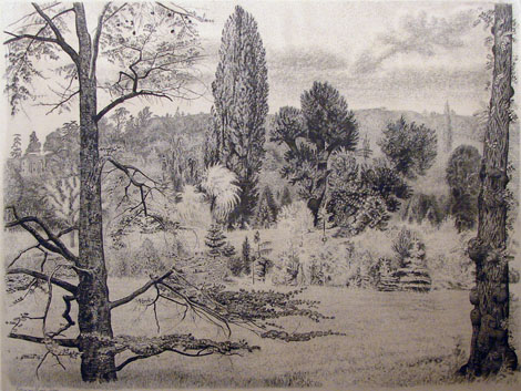 Maastik Pariisi lähistel