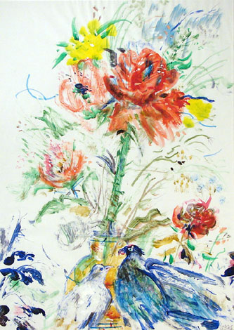 Sünnipäevalilled tuvidega