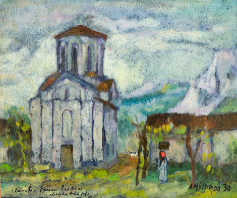 Klooster vanas Serbias