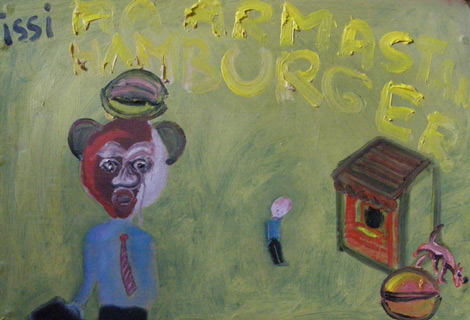 Issi ma armastan hamburger