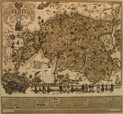 Eesti kultuurilooline kaart